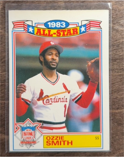 1983 Topps All-Star Ozzie Smith — front