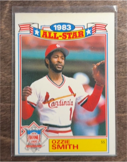 1983 Topps All-Star Ozzie Smith — front