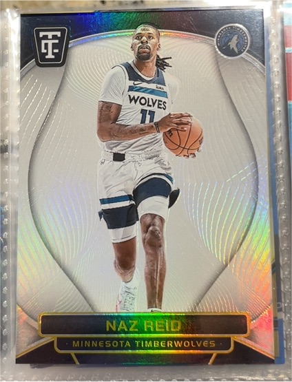 2020 Panini Timberwolves #11 Naz Reid — front