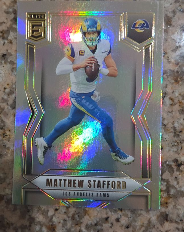 2022 Panini Elite #3 Matthew Stafford — front