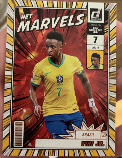 2022 Donruss Net Marvels #7 Vini Jr. — front