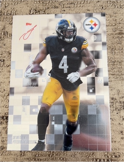 2019 Topps #4 Dwayne Haskins — front