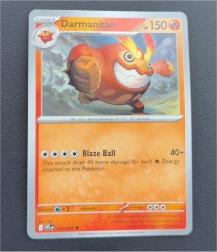 2023 Pokémon Scarlet & Violet #016 Darmanitan — front
