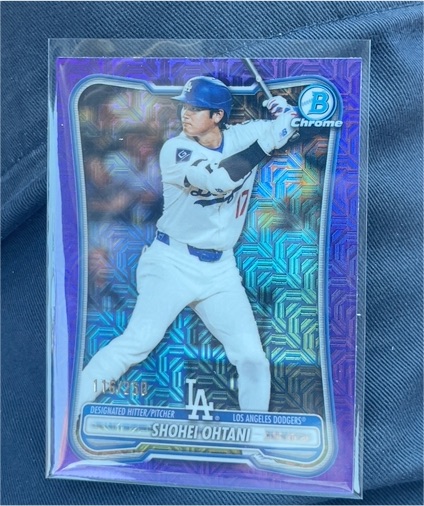 2023 Bowman Chrome #BPC-SHO Shohei Ohtani — front