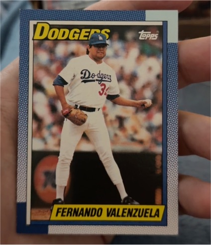 1987 Topps #32 Fernando Valenzuela — front