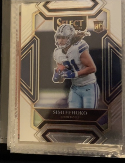 2020 Panini Select #RC Simi Fehoko — front