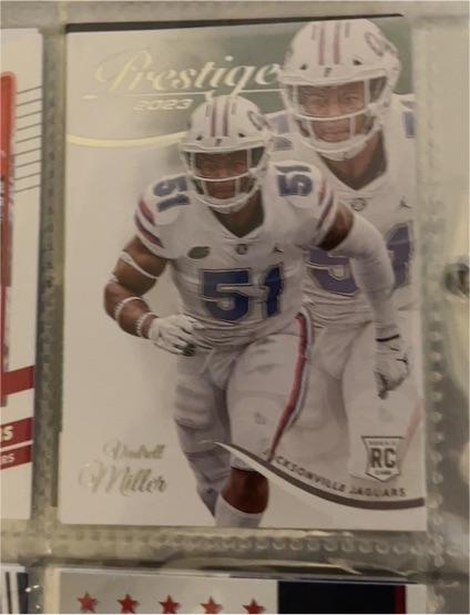 2023 Panini Prestige #Chad Moller — front