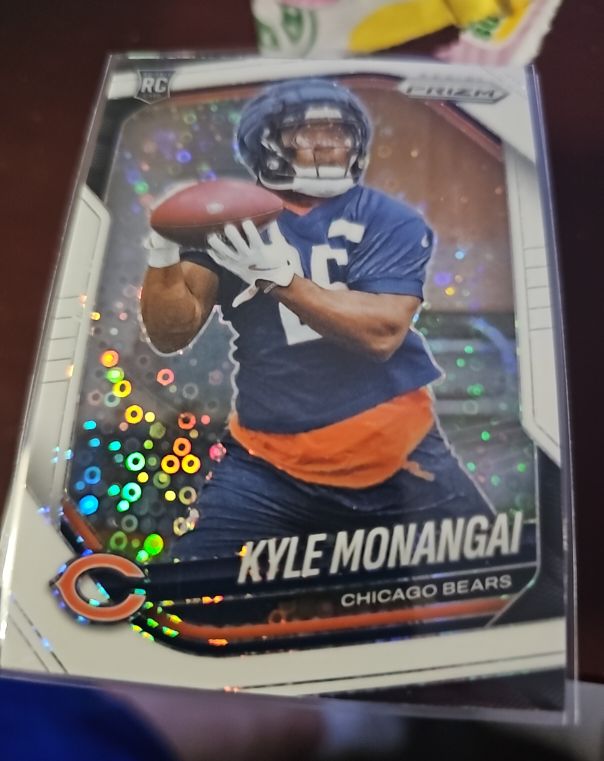 2019 Panini Prizm #296 Kyle Monangai — front