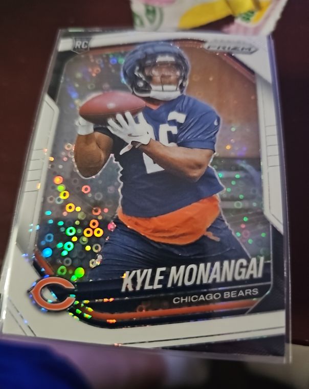 2020 Panini Prizm #RC Kyle Monangai — front