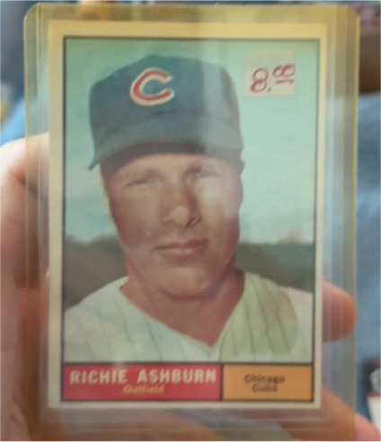 1955 Topps #8 Richie Ashburn — front