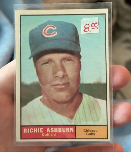 1960 Topps #100 Richie Ashburn — front