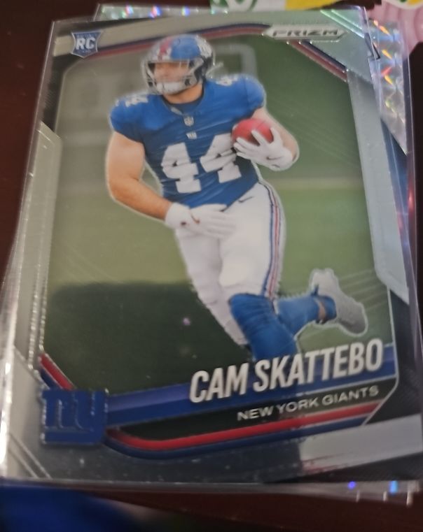 2022 Panini Prizm #308 Cam Skattebo — front