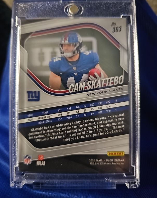2025 Panini Prizm Football #363 Cam Skattebo — front