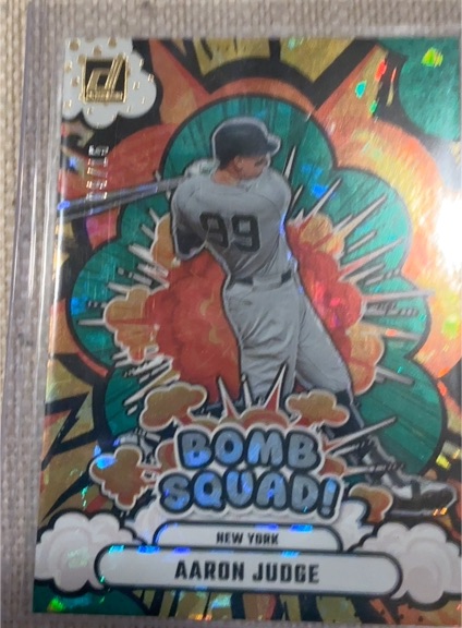 2021 Donruss Baseball Bomb Squad Aaron Judge — front