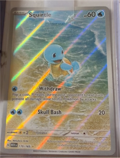 2023 Pokemon #170 Squirtle — front