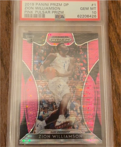 2019 Panini Prizm DP #1 Zion Williamson — front