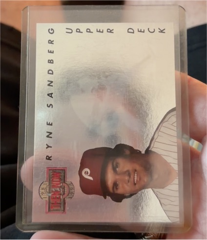 1995 Upper Deck The Majors #UD1 Ryne Sandberg — front