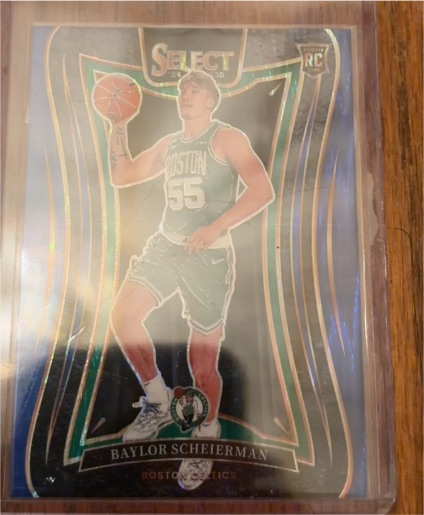2021 Panini Select #55 Baylor Scheierman — front