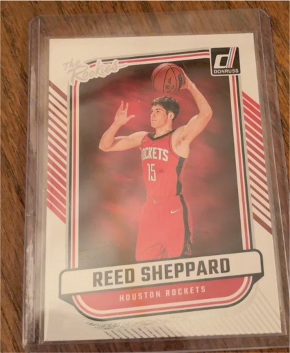 2022 Donruss The Rookies Reed Sheppard — front