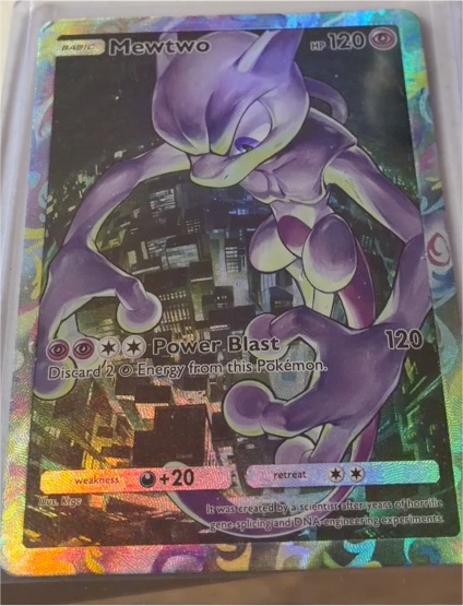 1999 Pokémon #11 Mewtwo — front