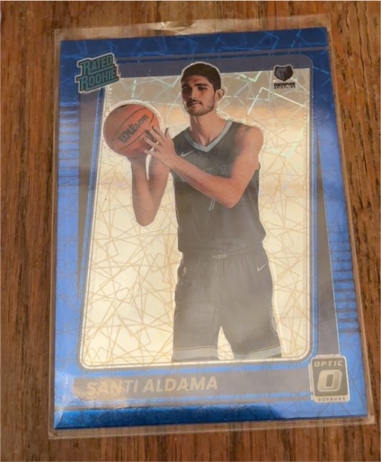 2021 Donruss Optic #7 Santi Aldama — front