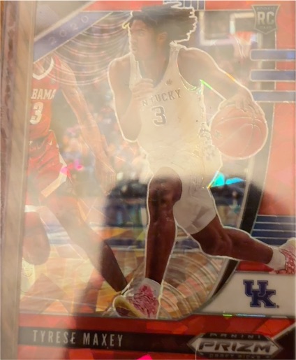 2019 Panini Prizm #201 Tyrese Maxey — front
