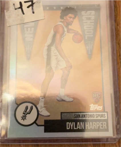 2022 Topps #47 Dylan Harper — front