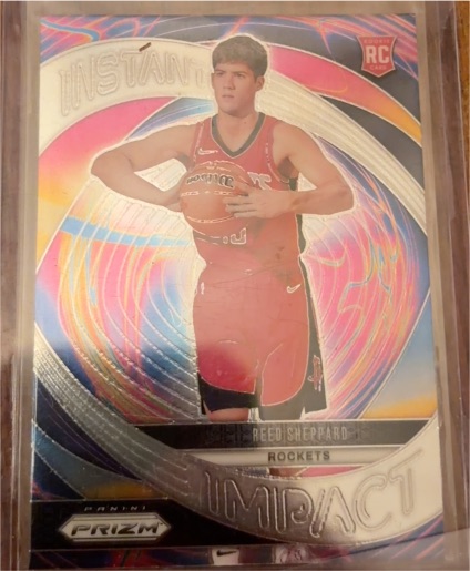 2021 Panini Prizm Instant Impact #IM-JGS Jalen Green Sheppard — front