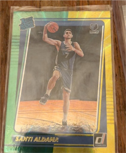 2021 Donruss #7 Santi Aldama — front