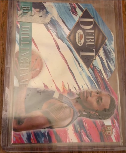 2022 Panini Debut R.J. Dillingham — front