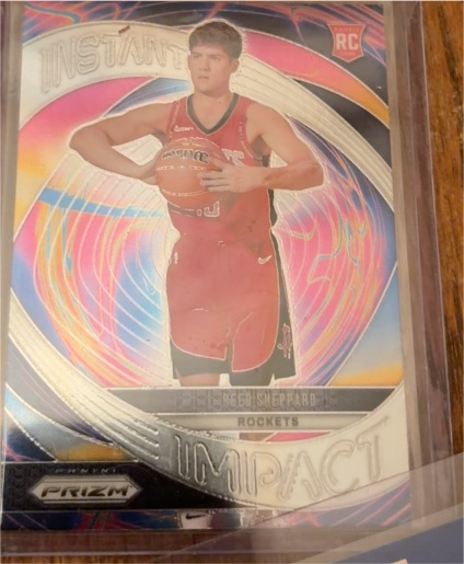 2021 Panini Prizm Instant Impact #IN-JG Jalen Green Shepard — front