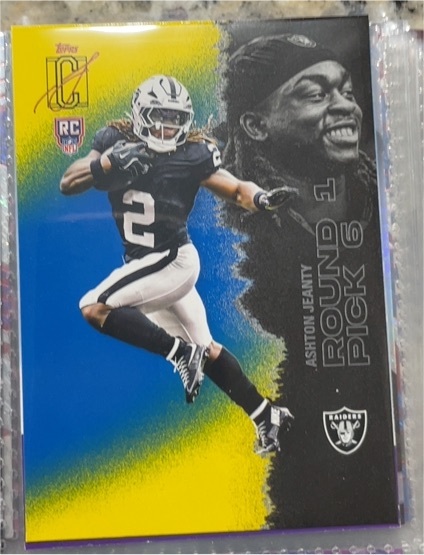 2023 Topps Chrome #RP-6 Ashton Jeanty — front