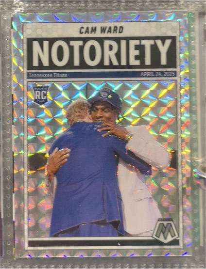 2023 Panini Mosaic Notoriety #Cam Ward — front