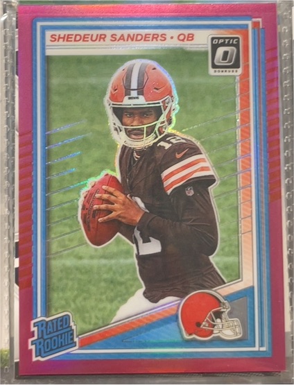2022 Donruss Optic #268 Shedeur Sanders — front