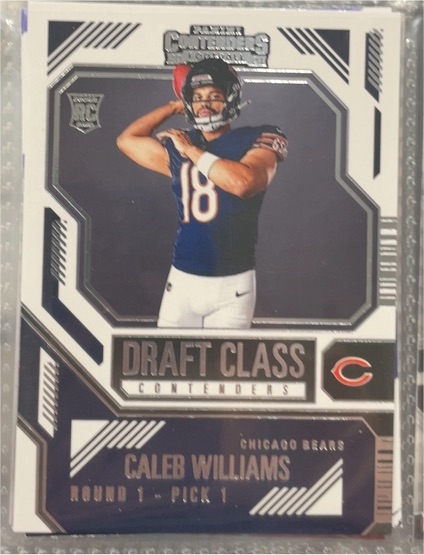 2023 Panini Contenders Draft Class Caleb Williams — front