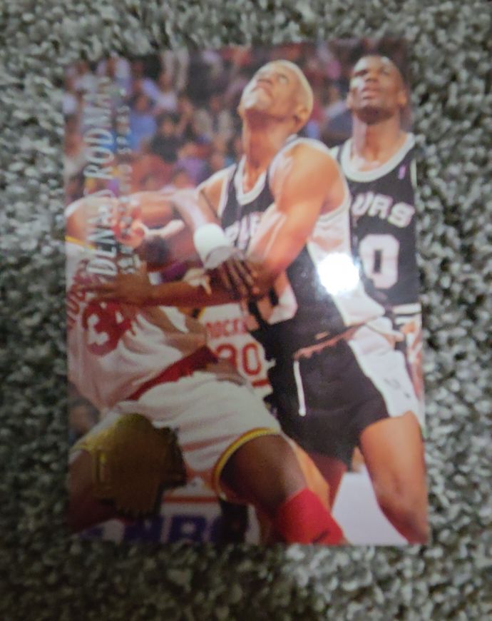 1993 SkyBox #1 David Robinson — front