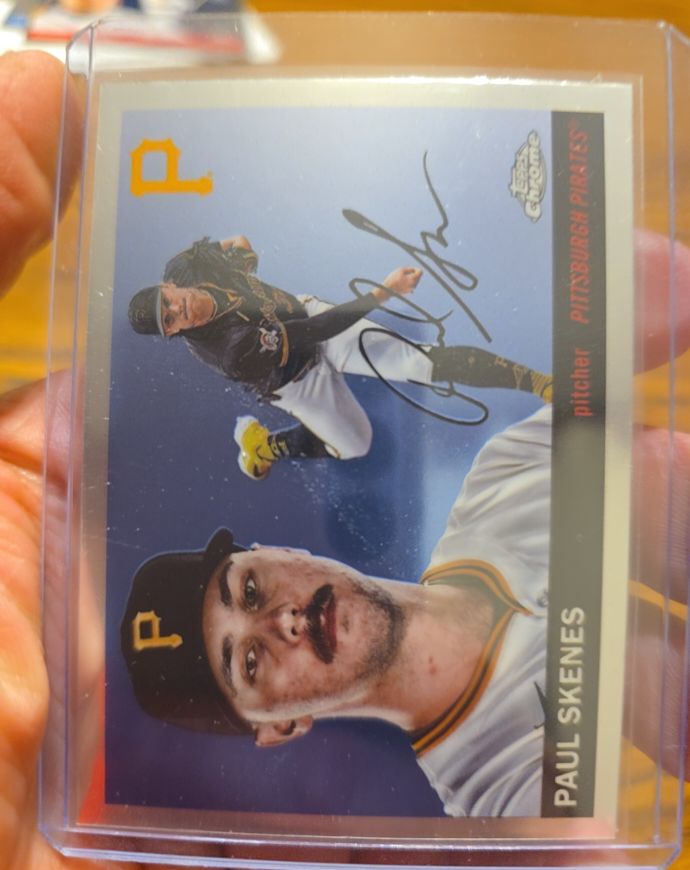 2023 Topps Chrome #216 Paul Skenes — front