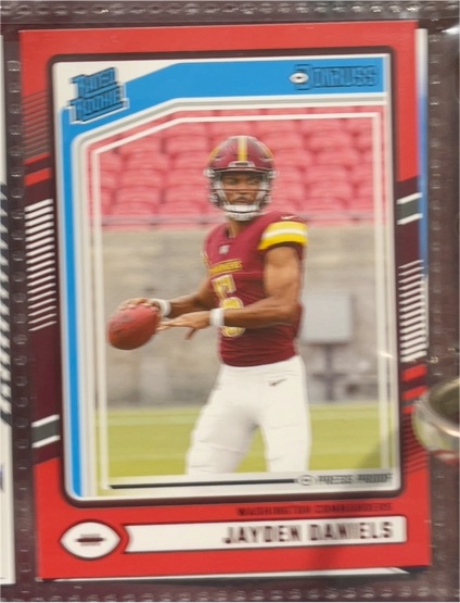 2023 Donruss Rated Rookie #8 Jayden Daniels — front