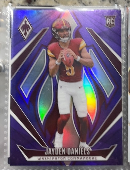2023 Panini RC Jayden Daniels — front