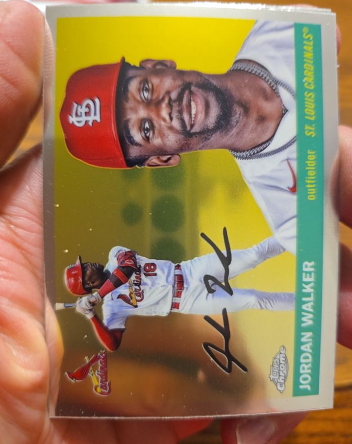 2022 Topps Chrome #18 Jordan Walker — front