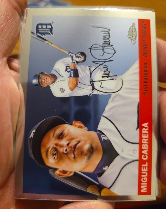 2003 Topps Chrome #TC-1 Miguel Cabrera — front