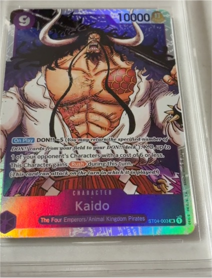 2020 One Piece Card Game ST04-003 Kaido — front
