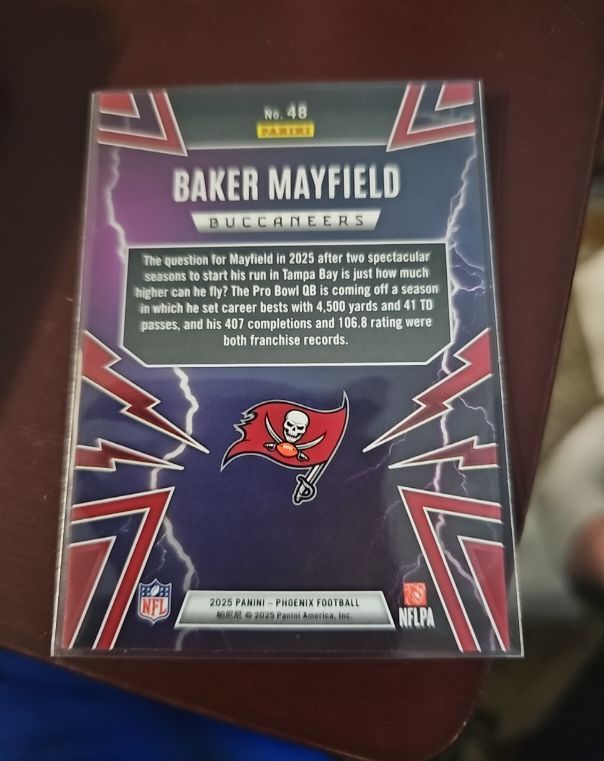2025 Panini Phoenix Football #48 Baker Mayfield — front