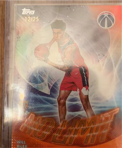 2022 Topps High Limit #12 Will Riley — front
