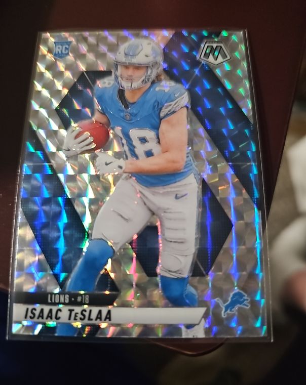 2021 Panini Mosaic #18 Isaac TeSlaa — front