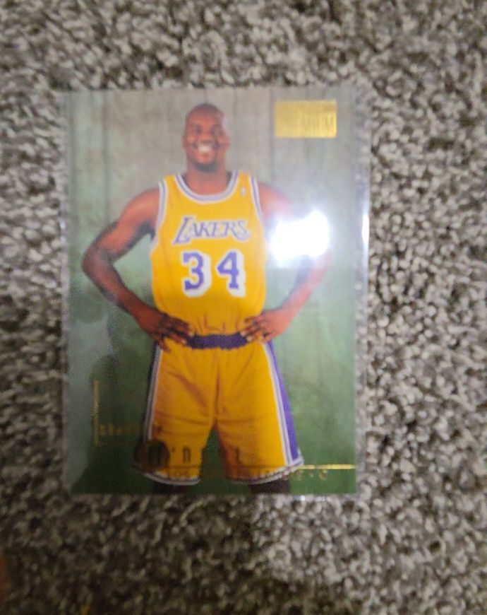 1996 Upper Deck #1 Shaquille O'Neal — front