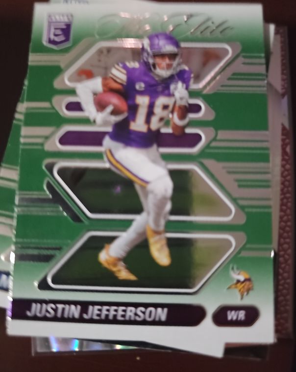 2021 Panini Donruss Elite #5 Justin Jefferson — front