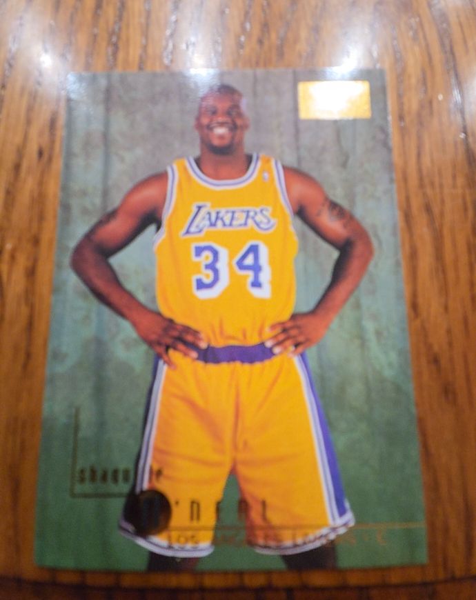 1996 Upper Deck #1 Shaquille O'Neal — front