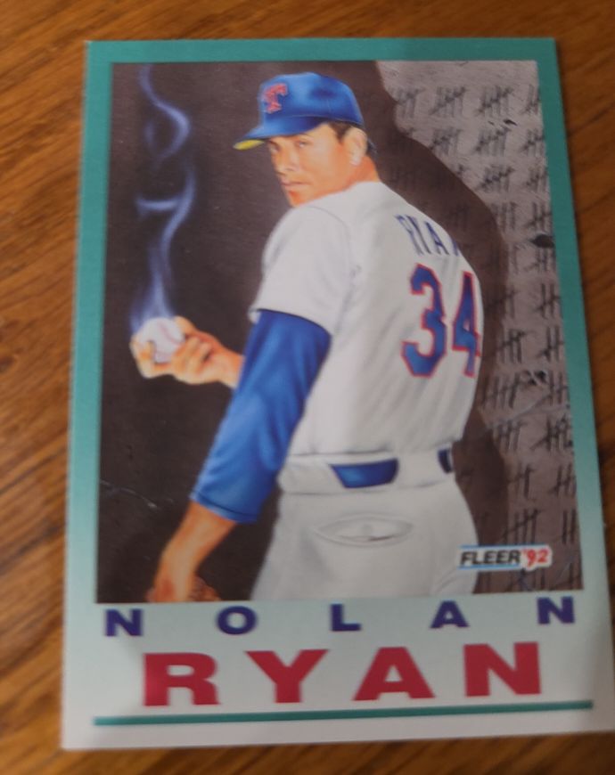 1992 Fleer #Nolan Ryan — front