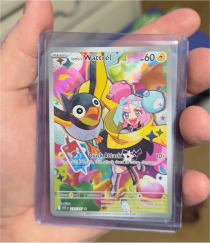 2022 Pokémon #189 Iono's Wattrel — front